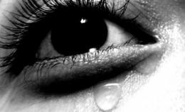 tearful.....